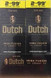 Dutch Masters Cigarillos Foil Irish Fusion 30 Pouches of 2