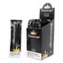 National Almond Honey Entourage Cigars Vanilla 25Ct, black packaging with gold crown logo and white text, featuring a display box and individual cigar pack.