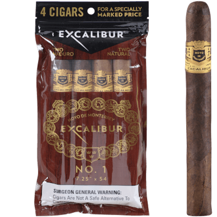 Hoyo Excalibur No. 1 4 Ct. Cigar Sampler 7.25X54