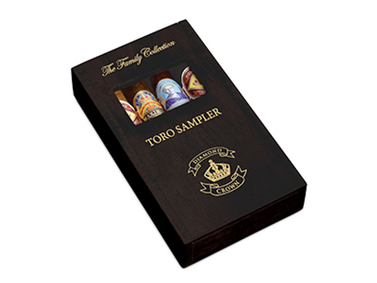 Diamond Crown Family Collection Toro Cigar Sampler 4 Ct. Box