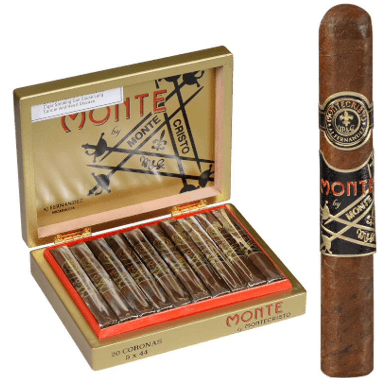 Monte By Montecristo Monte By Aj Fernandez Cigars Corona 20 Ct. Box