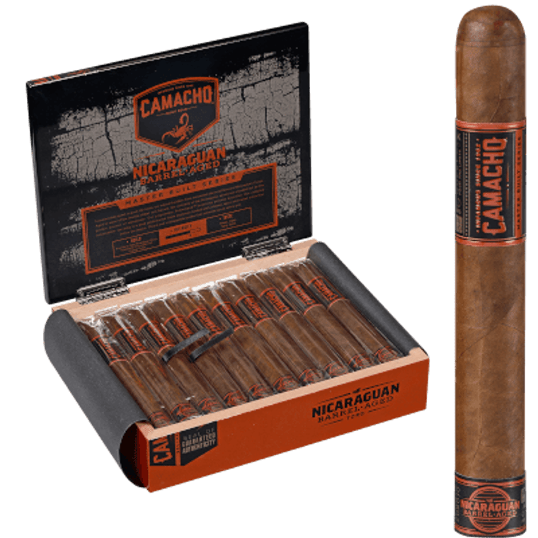 Camacho Nicaraguan Barrel-Aged Cigar Toro 20 Ct. Box