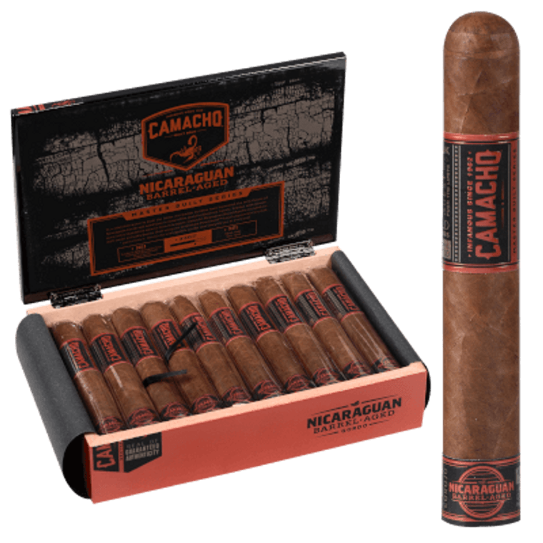 Camacho Nicaraguan Barrel-Aged Cigar Gordo 20 Ct. Box