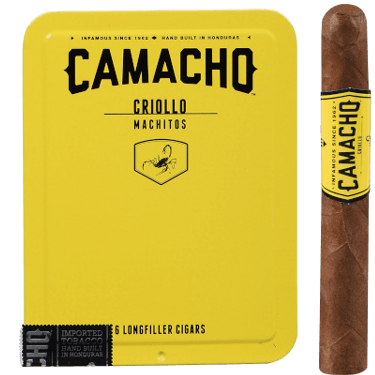 Camacho Criollo Machitos Cigar 5/6 Ct. Tins