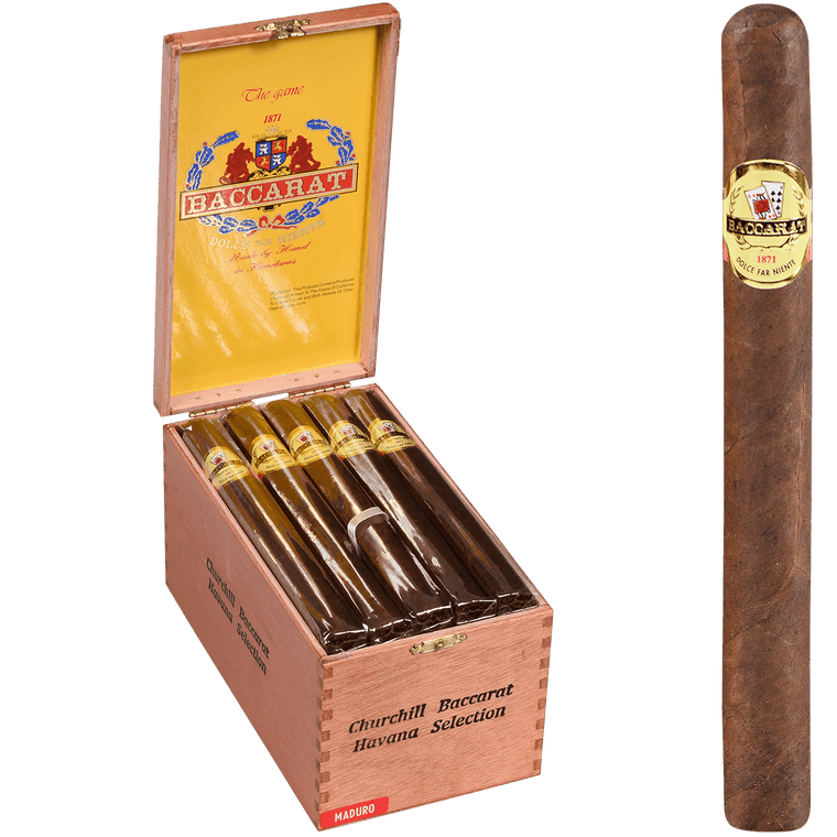 Baccarat Cigars Toro Natural 25 Ct. Box 6.00X50