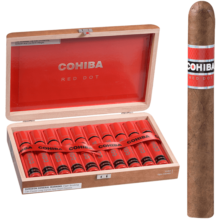 Cohiba Cigars Toro Tubo 10 Ct. Box 6.00X50