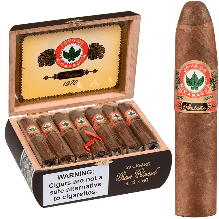 Joya De Nicaragua Cigars Antano Gran Consul 20 Ct. Box 4.75X60