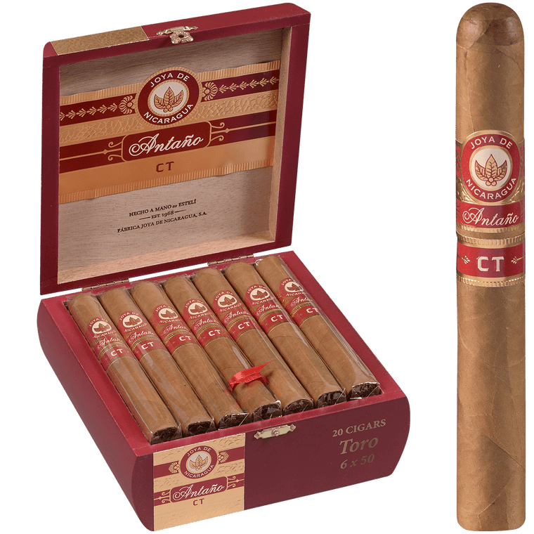 Joya De Nicaragua Cigars Antano Connecticut Toro 20 Ct. Box 6.00x50