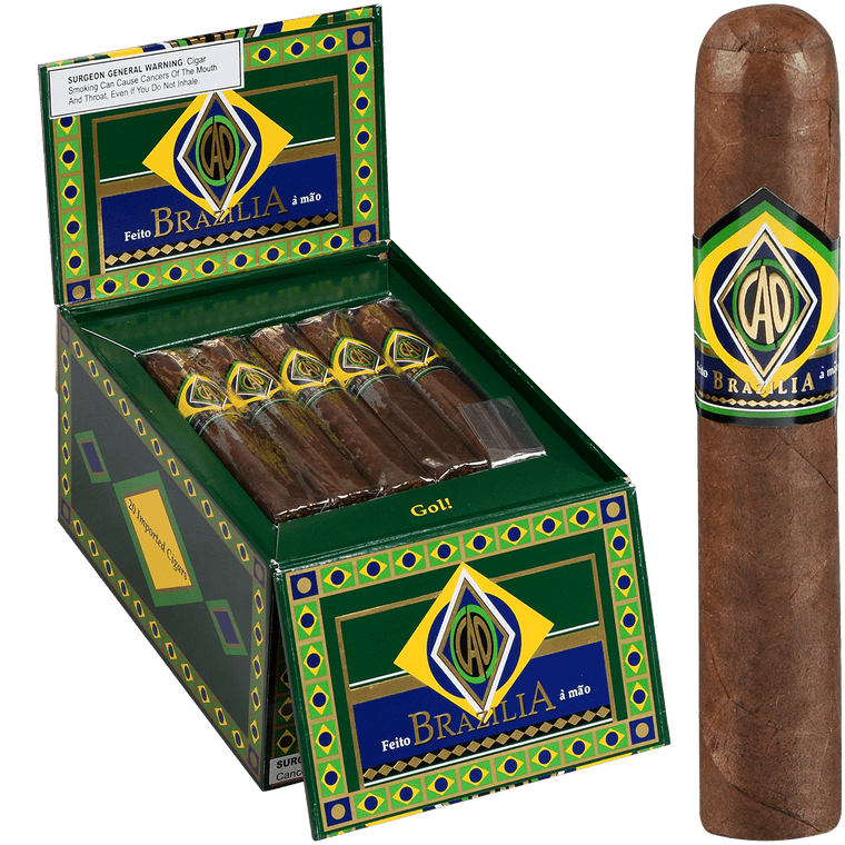 CAO Cigars Brazilia Gol! 20 Ct. Box 5.00X56