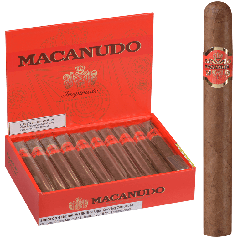 Macanudo Cigars Inspirado Toro 20 Ct. Box 5.75X52