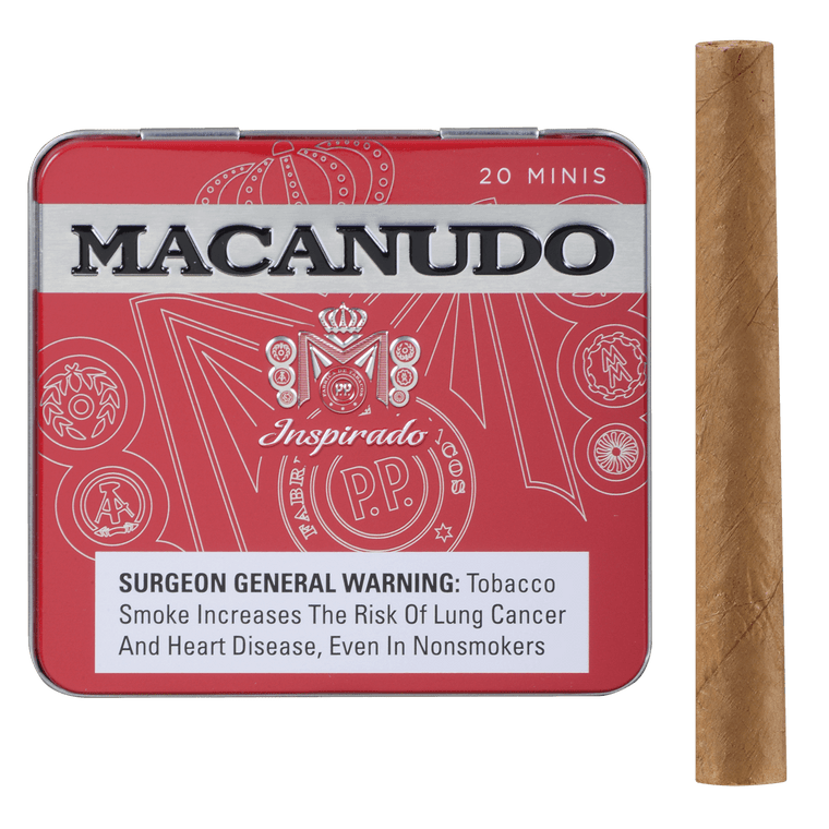 Macanudo Cigars Inspirado Red Minis 5/20 Ct. Tins 3.00x20