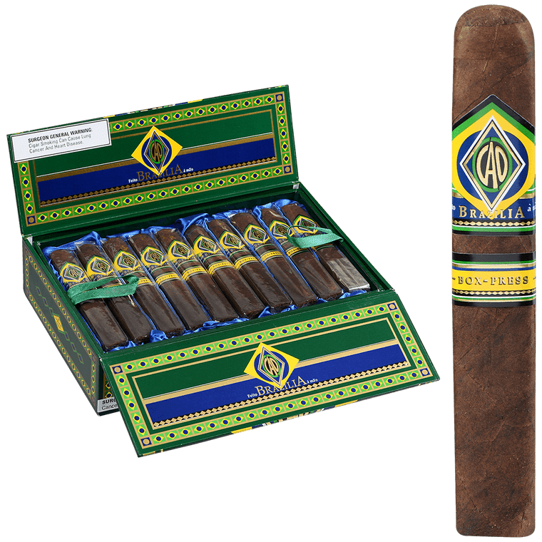 CAO Cigars Brazilia Box-Press 20 Ct. Box 5.50X55