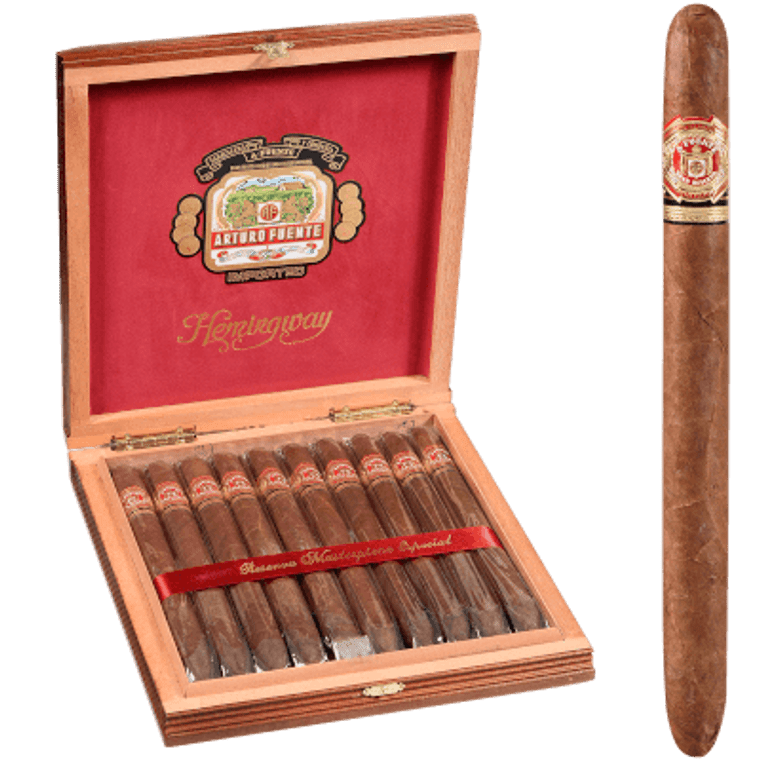 Arturo Fuente Cigars Hemingway Masterpiece Natural 10 Ct. Box