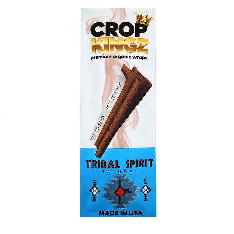 Crop Kingz Organic Hemp Wraps Tribal Spirit 15Ct/2