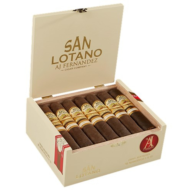 AJ Fernandez San Lotano Oval Maduro Robusto Cigars 20Ct. Box