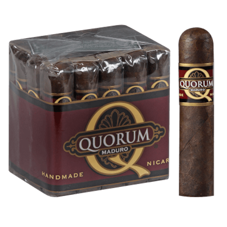 Quorum Maduro Short Robusto Cigars 20 Ct. Bundle