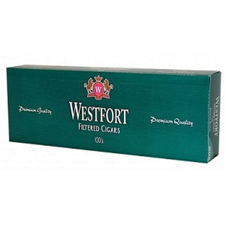 Westfort Filtered Cigars Menthol