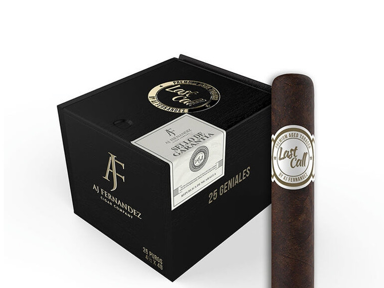 Last Call Maduro by AJ Fernandez Chiquitas Cigars 25Ct. Box