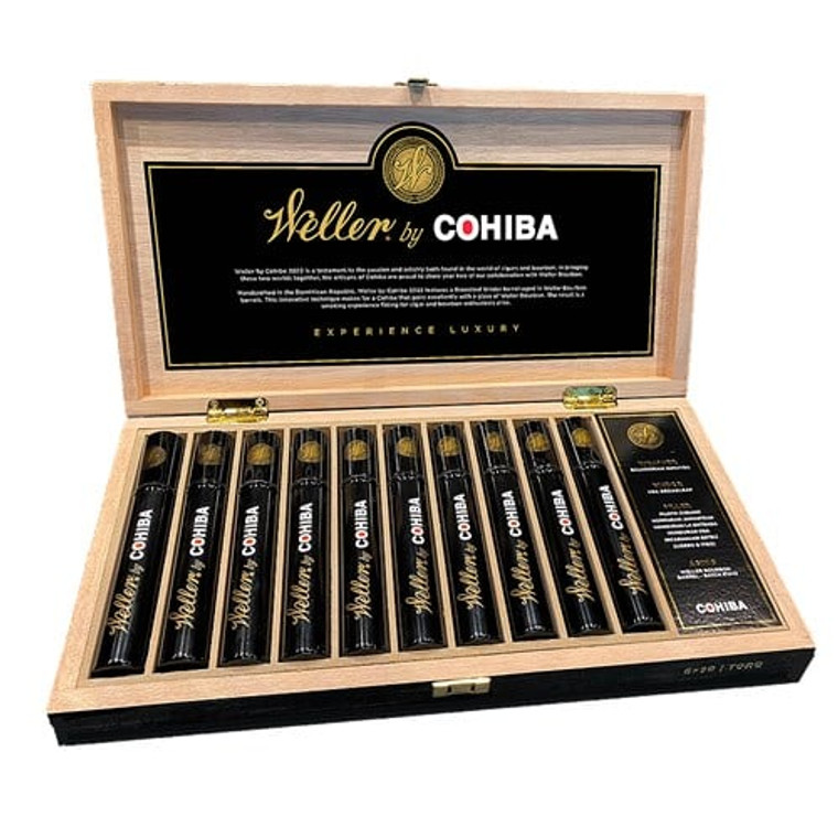Weller by Cohiba Toro Tube Cigar 10 Ct. Box