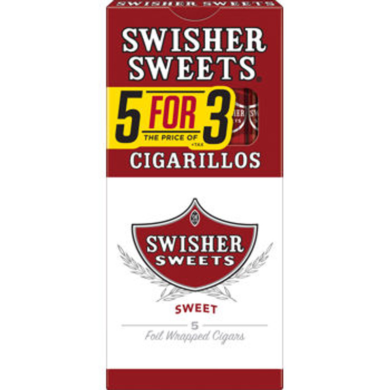 Swisher Sweets Cigarillo Regular Pack 5FOR3
