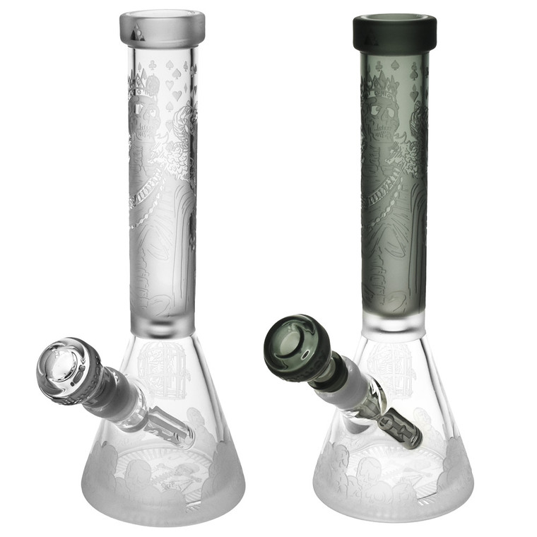 Milkyway Glass Unholy Coronation Beaker Water Pipe | 11" | 14mm F