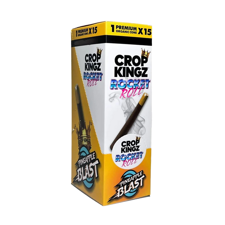 Crop Kingz Rocket Roll Cone Pineapple Blast 15ct