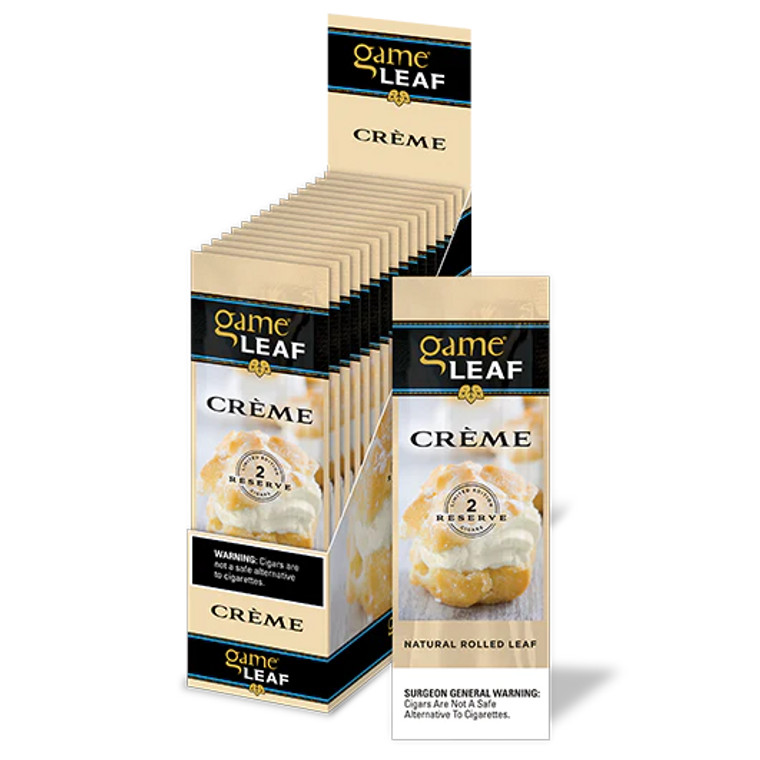 Game Leaf Cigars Creme 15/2