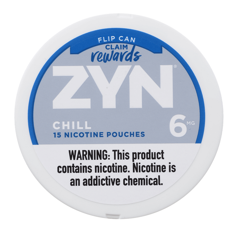 Zyn Nicotine Pouches Chill 6 Mg 1/5 Tins