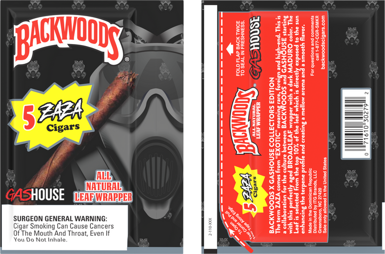 Backwoods Cigars Zaza x Gas House 8/5