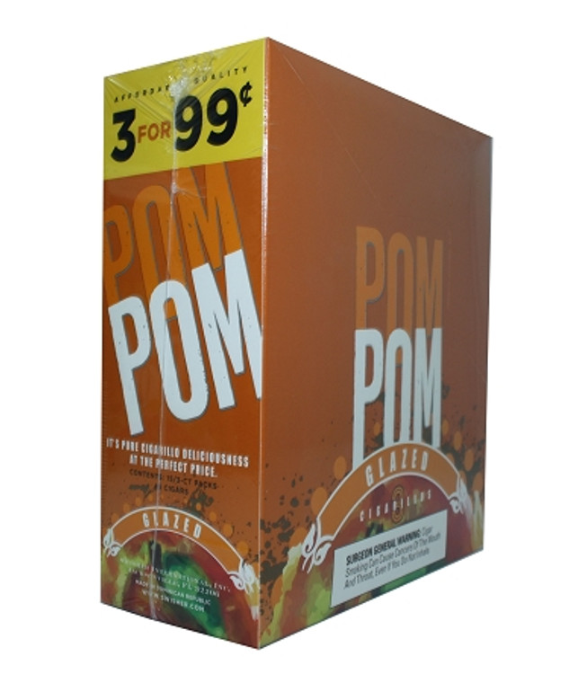 Pom Pom Foil Cigarillos Glazed 3for0.99