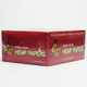 Grabba Leaf Tobacco Grabba Leaf King Size Hemp Papers 50 Packs, product packaging image showing a red box of hemp papers with yellow and green text.