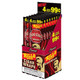 Republic Group Zig Zag Rillo Wraps Sweet, 4 Cigar Wraps at 99 cents, displayed in a colorful retail box.