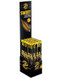 Inter-Continental Cigar Corporation Al Capone Sweet Cognac Cigarillos 20 Ct.Tube Upright Box, display of sweet cognac flavored hand rolled cigarillos in a black and yellow packaging box. Inter-Continental Cigar Corporation Al Capone Sweet Cognac Cigarillos 20 Ct.Tube Upright Box, display of sweet cognac flavored hand rolled cigarillos in a black and yellow packaging box.