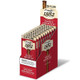 Swedish Match Garcia Y Vega 1882 Sweet Aromatic Cigars, 10 packs of 3 cigars each in a red and white display box with one cigar showing at the top.