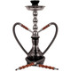 Dual Hose Hookah Pipe 17 inch with case