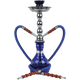 Dual Hose Hookah Pipe 17 inch with case