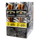 Swisher International Optimo Cigarillos Foil Pack Diamond 30 Packs of 2, featuring cigars with a black and white zebra pattern packaging and promotional yellow sticker. Swisher International Optimo Cigarillos Foil Pack Diamond 30 Packs of 2, featuring cigars with a black and white zebra pattern packaging and promotional yellow sticker.