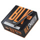 Swisher International Swisher Sweets BLK Cigars Smooth 60Ct, a black box with bold orange and white lettering, and a black cigar placed on top.