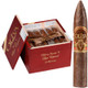 Oliva Cigars Oliva Serie V Cigars Belicoso 24 Ct. Box 5.00X54, open box of premium cigars with one cigar standing next to the box displayed.