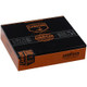 Camacho American Barrel-Aged Cigar Torpedo Larga 20 Ct. Box, an image of a black and orange cigar box.