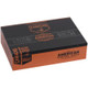 Camacho American Barrel-Aged Cigar Robusto 20 Ct. Box, black and orange packaging with branding and product details.