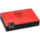 Camacho Corojo Bxp Cigar Toro Tubos 20 Ct. Box, a red and black rectangular box for cigars with the brand name and product details printed on it.