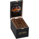 Baccarat Cigars Nicaragua Toro 6.00 x 50, premium cigars in a black presentation box with gold and red accents, showcasing a selection of five cigars with labels, perfect for cigar enthusiasts.