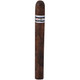 Cohiba Cigars Black Corona 25 Ct. Box 5.50X42, a single dark brown cigar with a band labeled 'COHIBA' in white, black, and red, on a transparent background