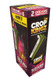 Crop Kingz Wraps, product image featuring premium organic hemp wraps in green, black, pink, and yellow packaging for Sizzurp flavor.