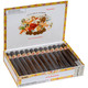 La Gloria Cubana Cigars Charlemagne Maduro 25 Ct. Box 7.25X54, opened box displaying cigars with vibrant packaging, ornate design, and artistic logo.