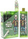 Lion Rolling Circus Hemp Wraps Natural 25/2, packaging featuring a clown mascot and green design, displayed in a retail box with individual wraps showcased.