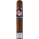 La Gloria Cubana Cigars Serie R Esteli No. Sixty 18 Ct. Box 6.00X60, a single cigar with a brown wrapper and a detailed black, silver, red, and white band featuring a woman holding a swan.