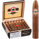 Joya De Nicaragua Cigars Antano 1970 Magnum 20 Ct. Box 6.00X60, open wooden cigar box with cigars inside and one cigar outside.
