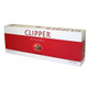 Global Tobacco Clipper Filtered Cigars Cherry, a box of cherry-flavored filtered cigars in a red and white packaging.